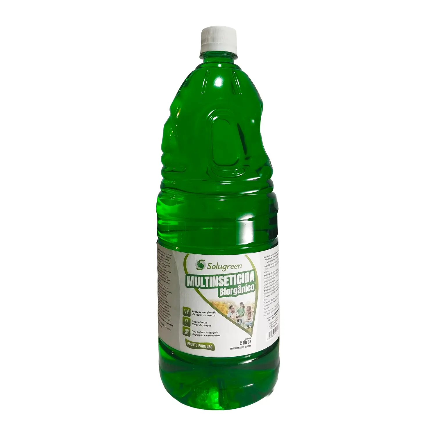 Solugreen Multinseticida Bioorgânico Refil 2 Litros