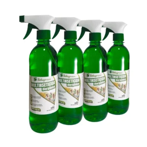 Kit 4 Multinseticidas Bioorgânicos Solugreen 500ml